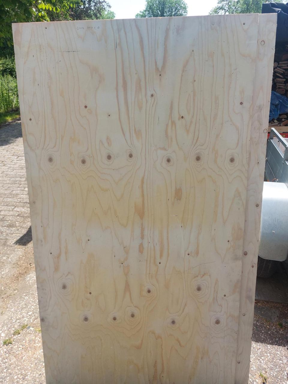 Houten platen