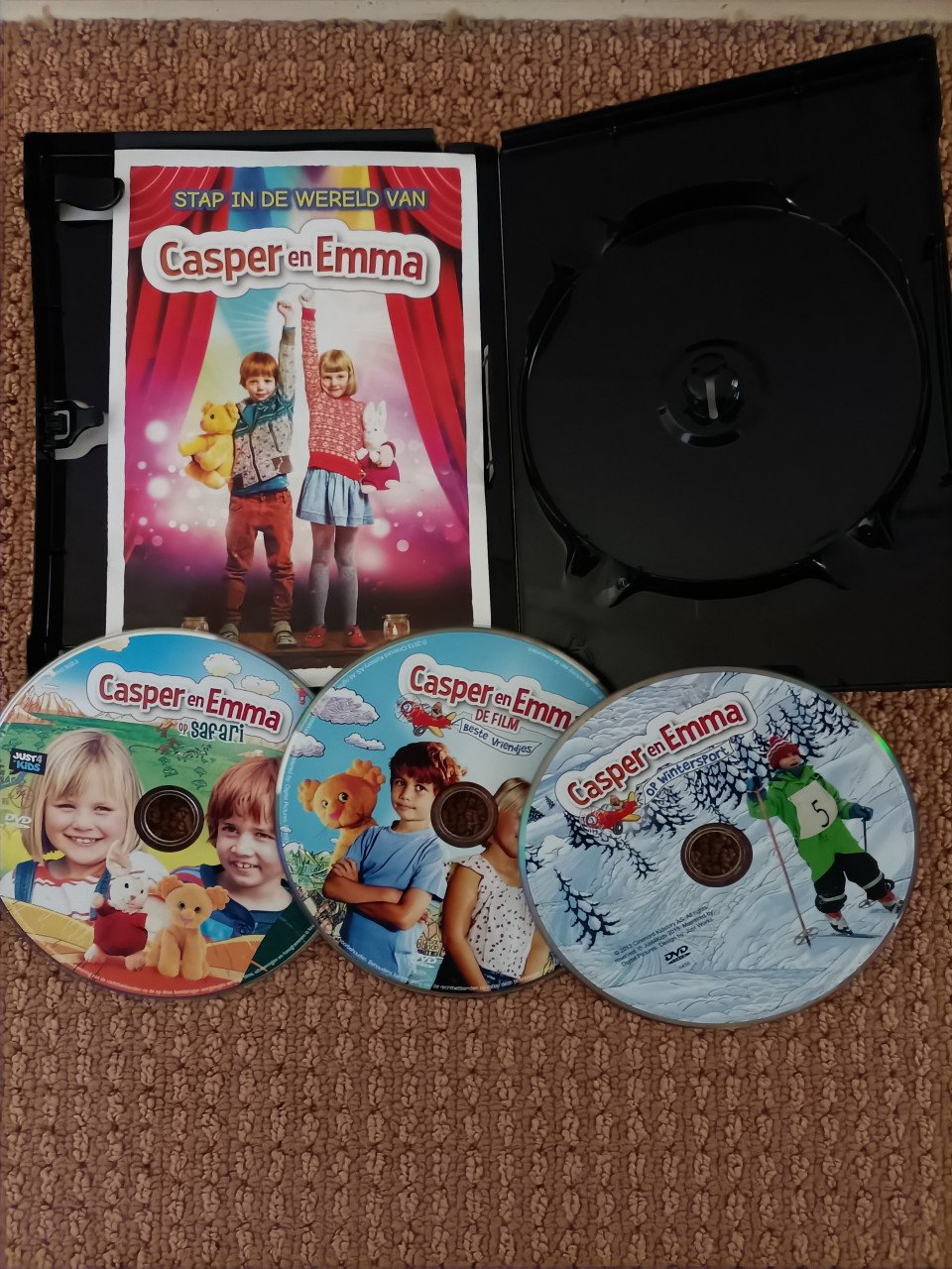 Dvd 3x Casper en Emma