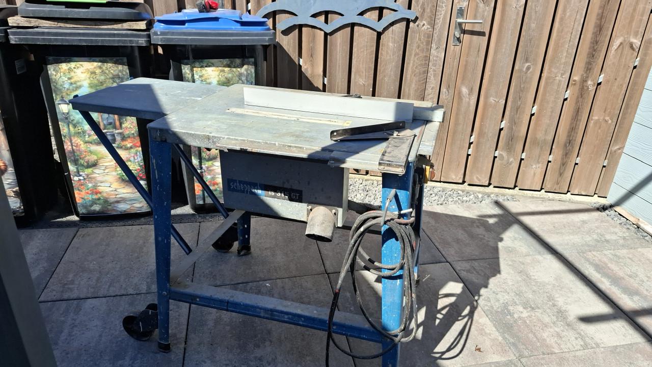 Scheppach profesionele tafelzaagmachine l