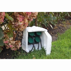 Solarlamp RVS Glas Antraciet 3 stuks