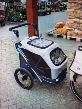Honden fietskar