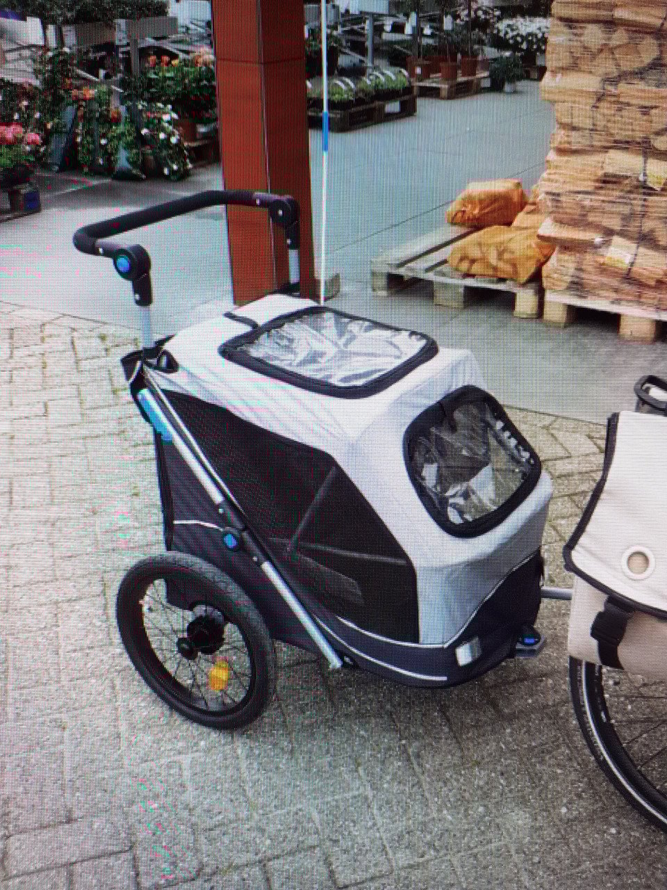 Honden fietskar