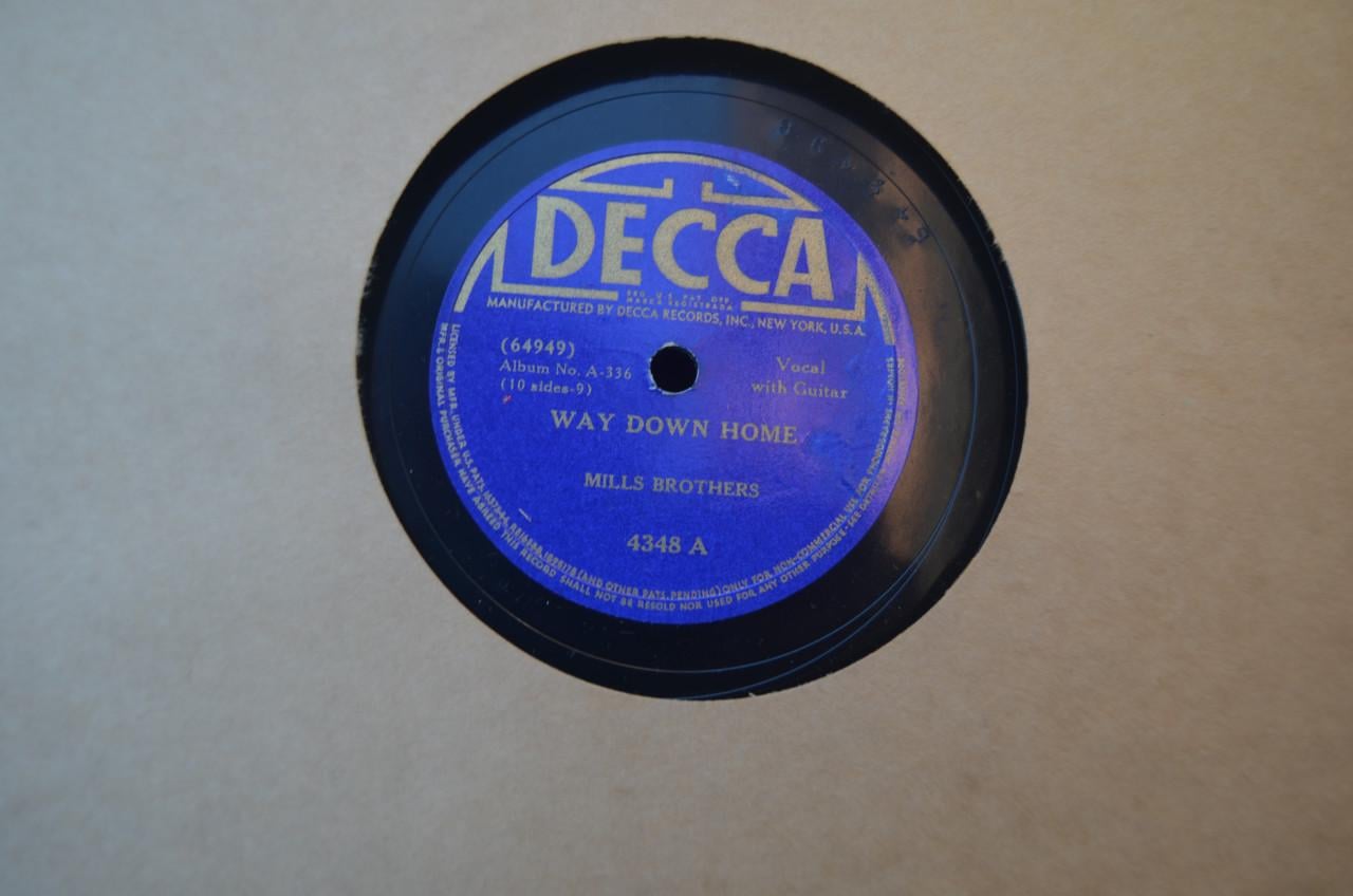 My gal Sal - Barber shop ballads - Mills Brothers Radio album