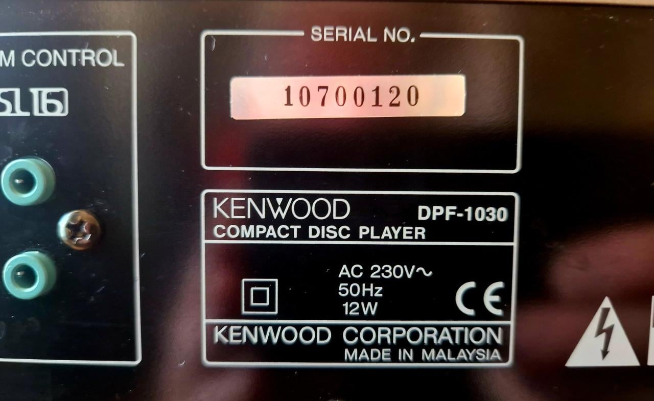 KENWOOD audioset (tunerversterker + CD-speler)