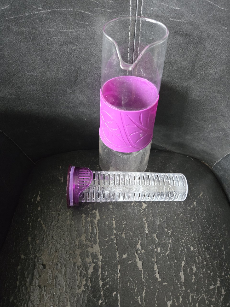 Waterkan met diffuser, kunststof, 1 ltr