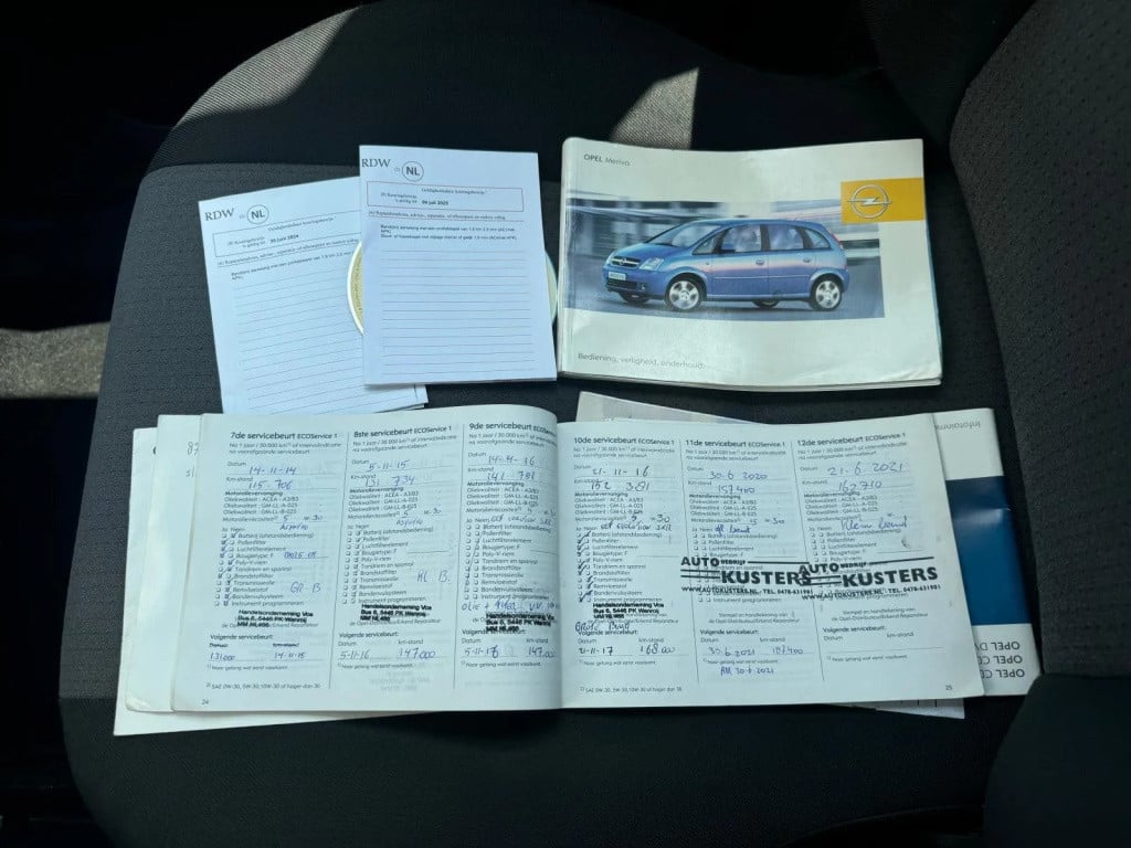 Opel Meriva 1.6-16v enjoy/vol jaar apk/automaat/airco