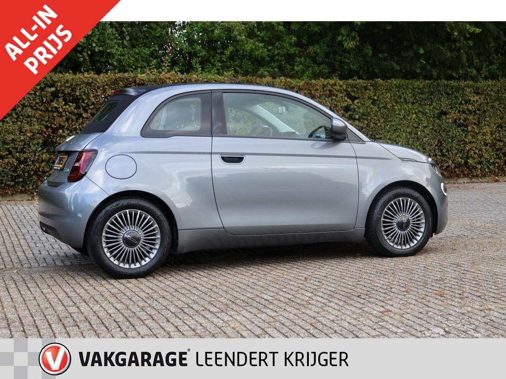 Fiat 500 la prima 42 kwh rijklaarprijs|12 maanden bovag garantie