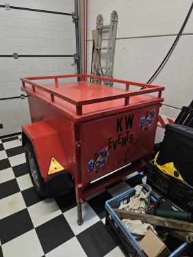 Nette bagage aanhanger