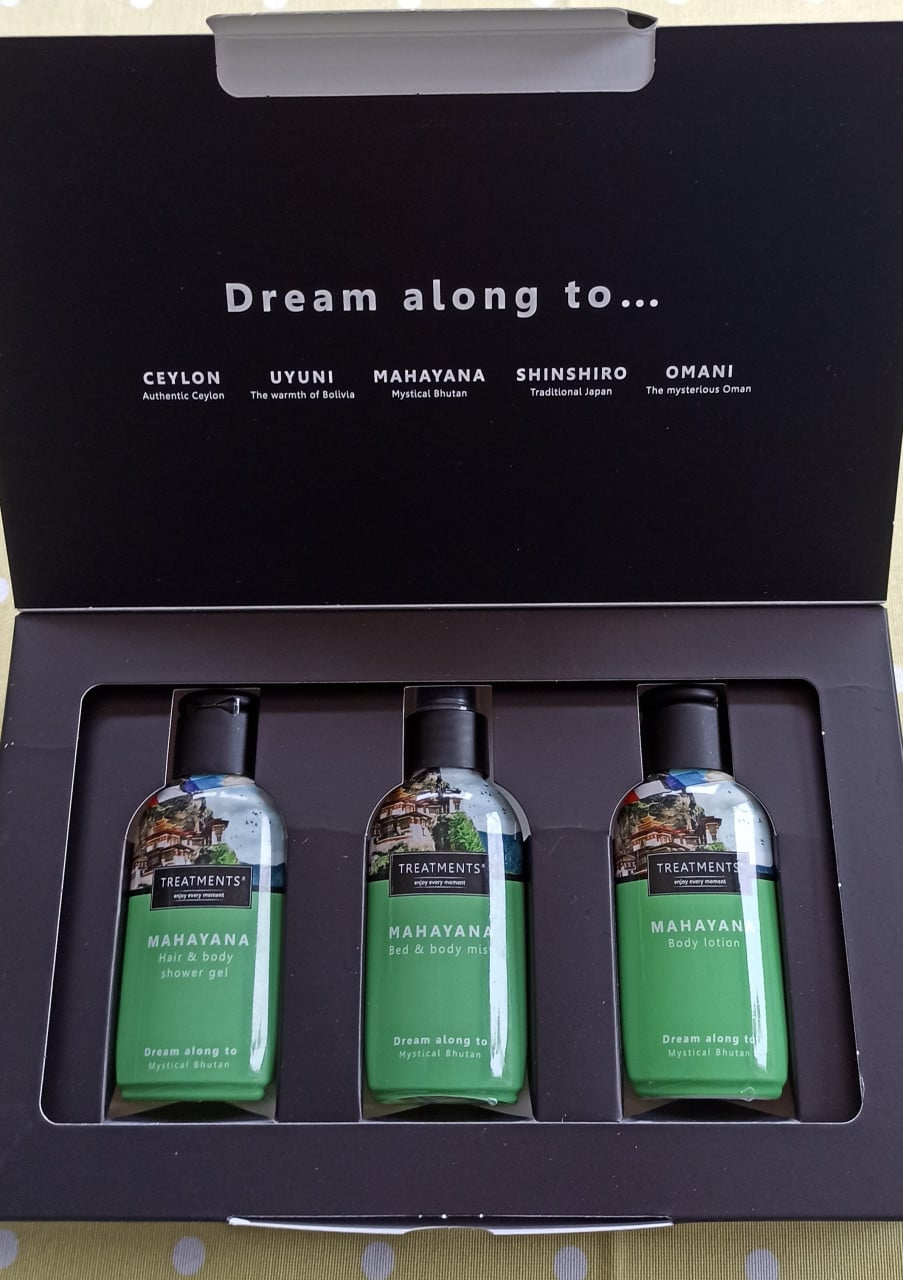 TREATMENTS box, 3 prod. €10 - Shinshiro / Mahayana / Uyuni