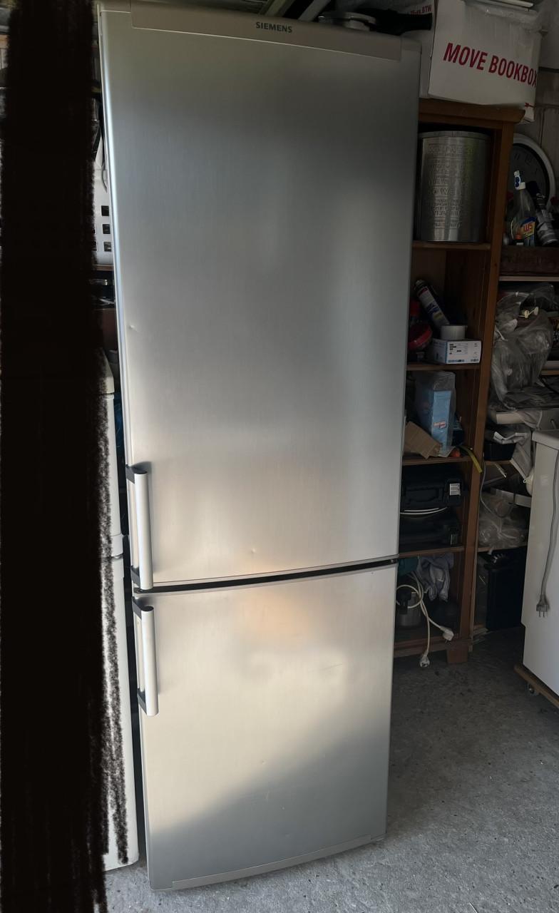 Siemens zilveren koel vries combinatie koelkast vriezer ZGAN