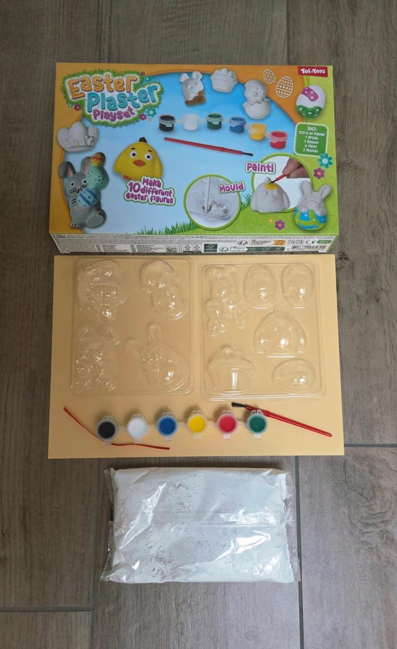 🐣🐰 Set om Paas Gipsfiguren te maken.