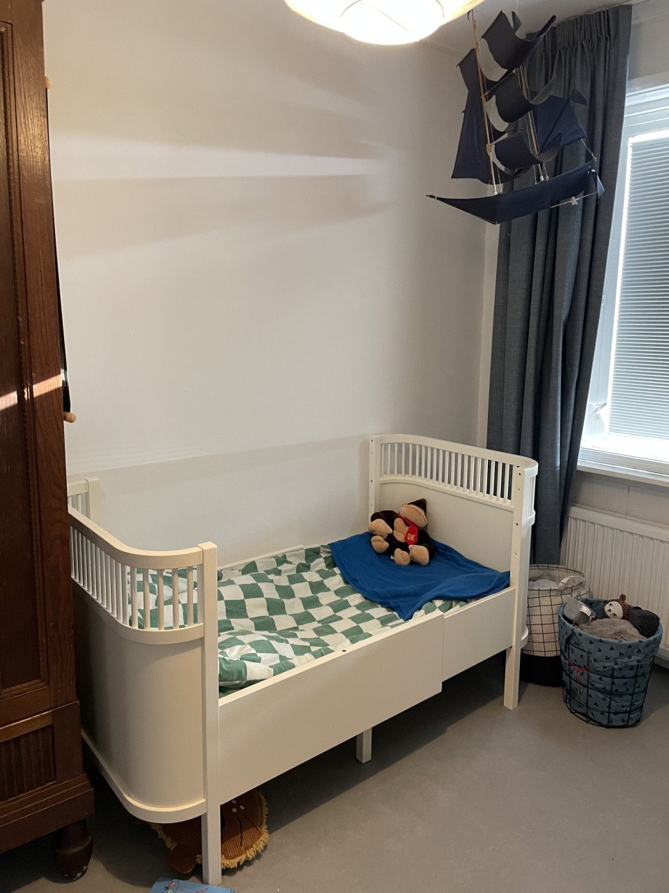 Sebra ledikant/ meegroeibed