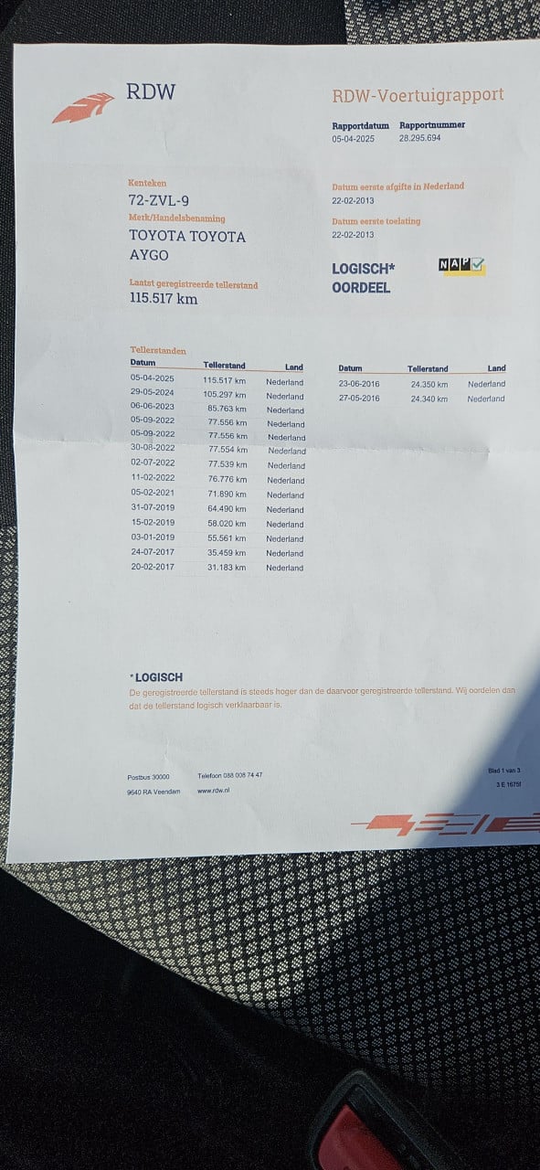 Zuinige TOYOTA AYGO 5drs AIRCO / NL AUTO / NAP