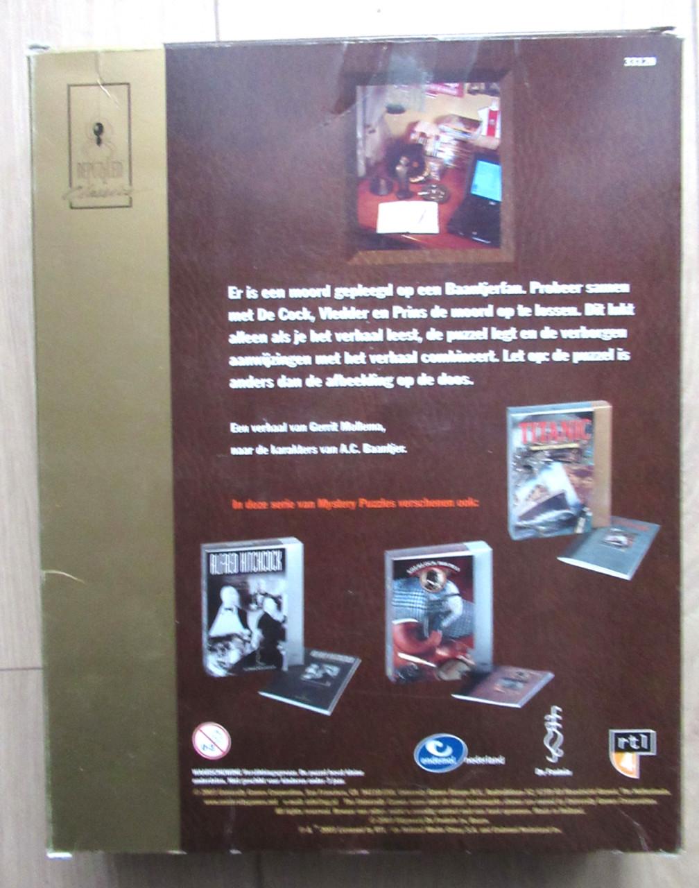 Legpuzzel Baantjer  1000 stukjes 4 euro