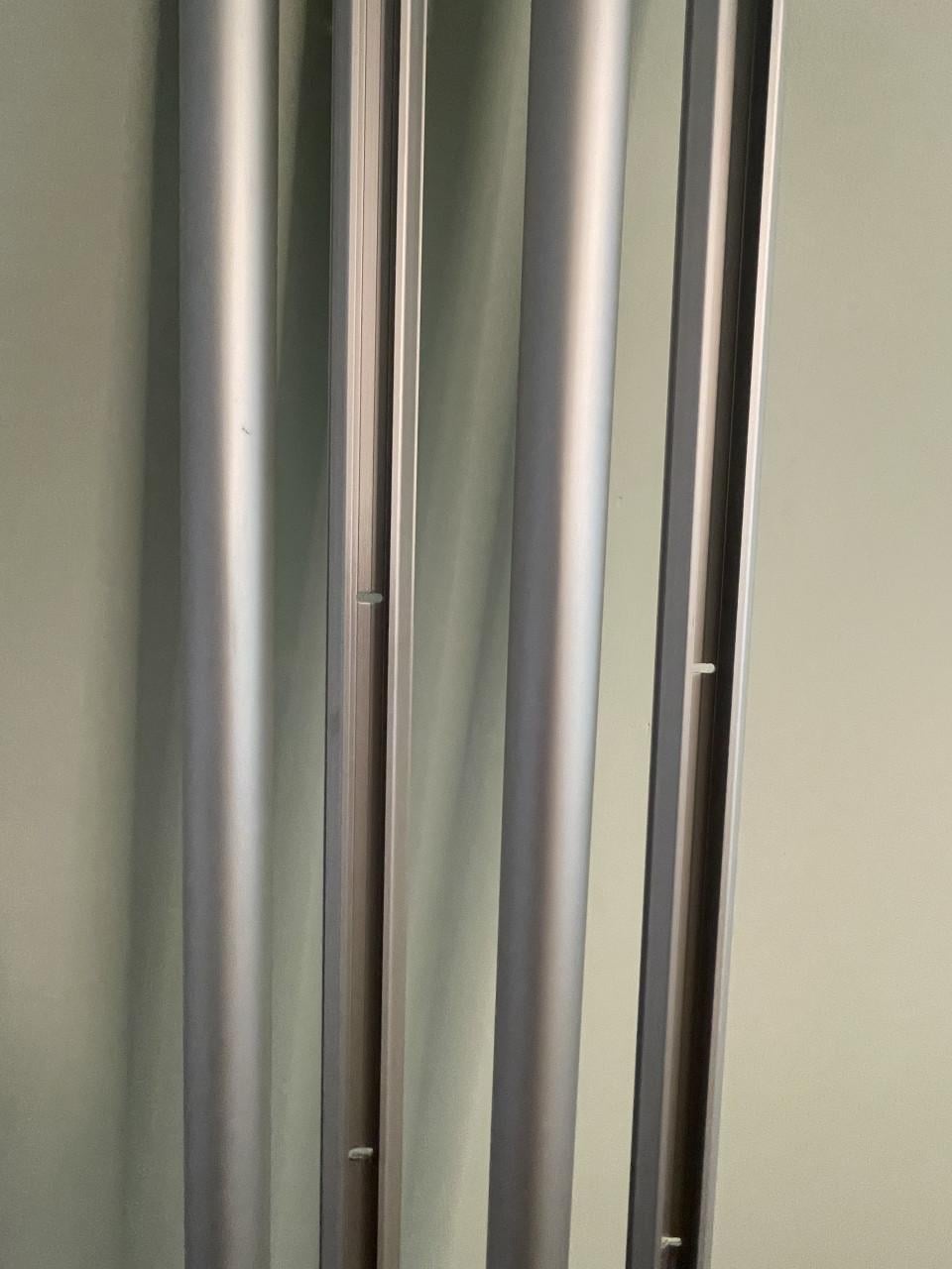Kabelgoot, 2 lengtes, geadoniseerd aluminium