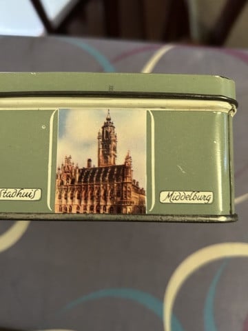 Koektrommel miniatuur Walcheren vintage