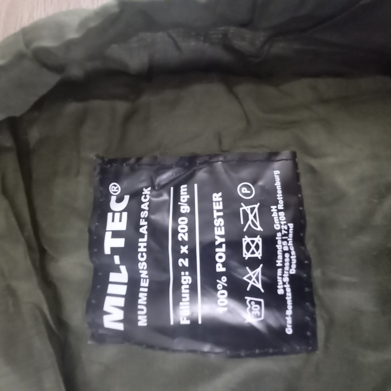 Mumieslaapzak Mil-Tec 2x200 1,8 kg