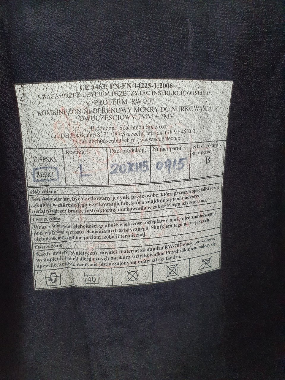 Duikpak heren short
