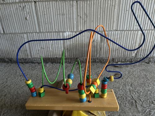 Origineel Woodpecker Toys  Houten kralenbaan