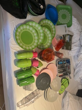 Camping spullen
