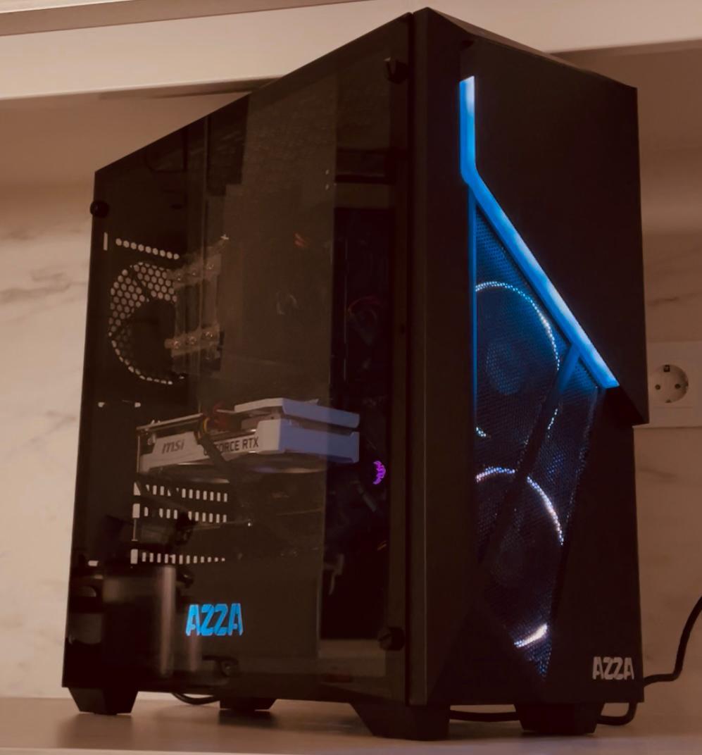 Game PC & RTX 8GB & SSD/HDD 1500GB & i7-9700K 8 Core & Wi-Fi & 16GB