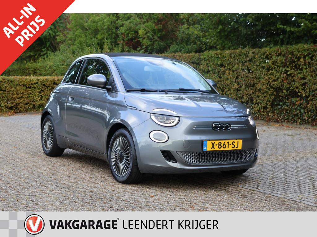Fiat 500 la prima 42 kwh rijklaarprijs|12 maanden bovag garantie