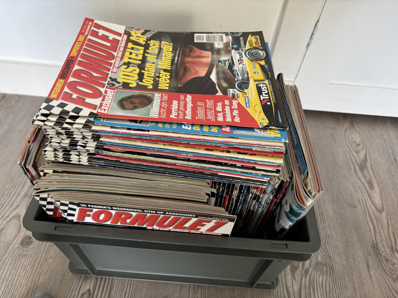 Formule 1 tijdschriften