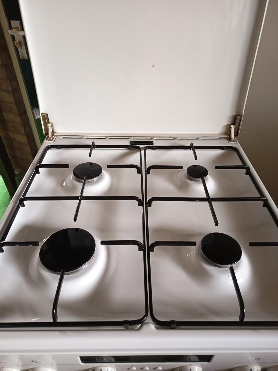 Gasfornuis met elektrische oven