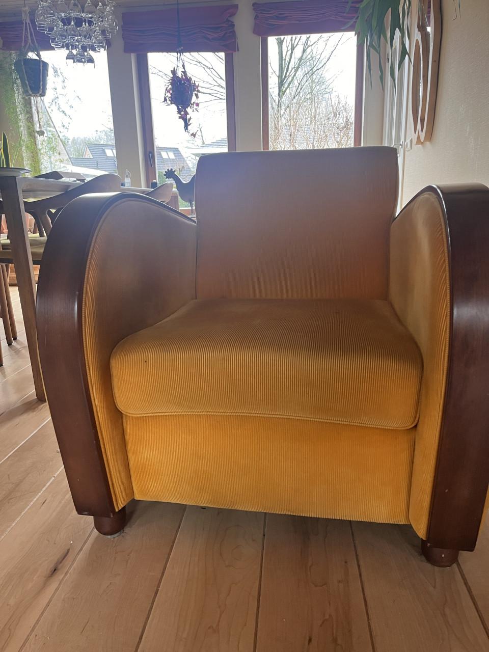 2 * Art Deco Fauteuil Rooker