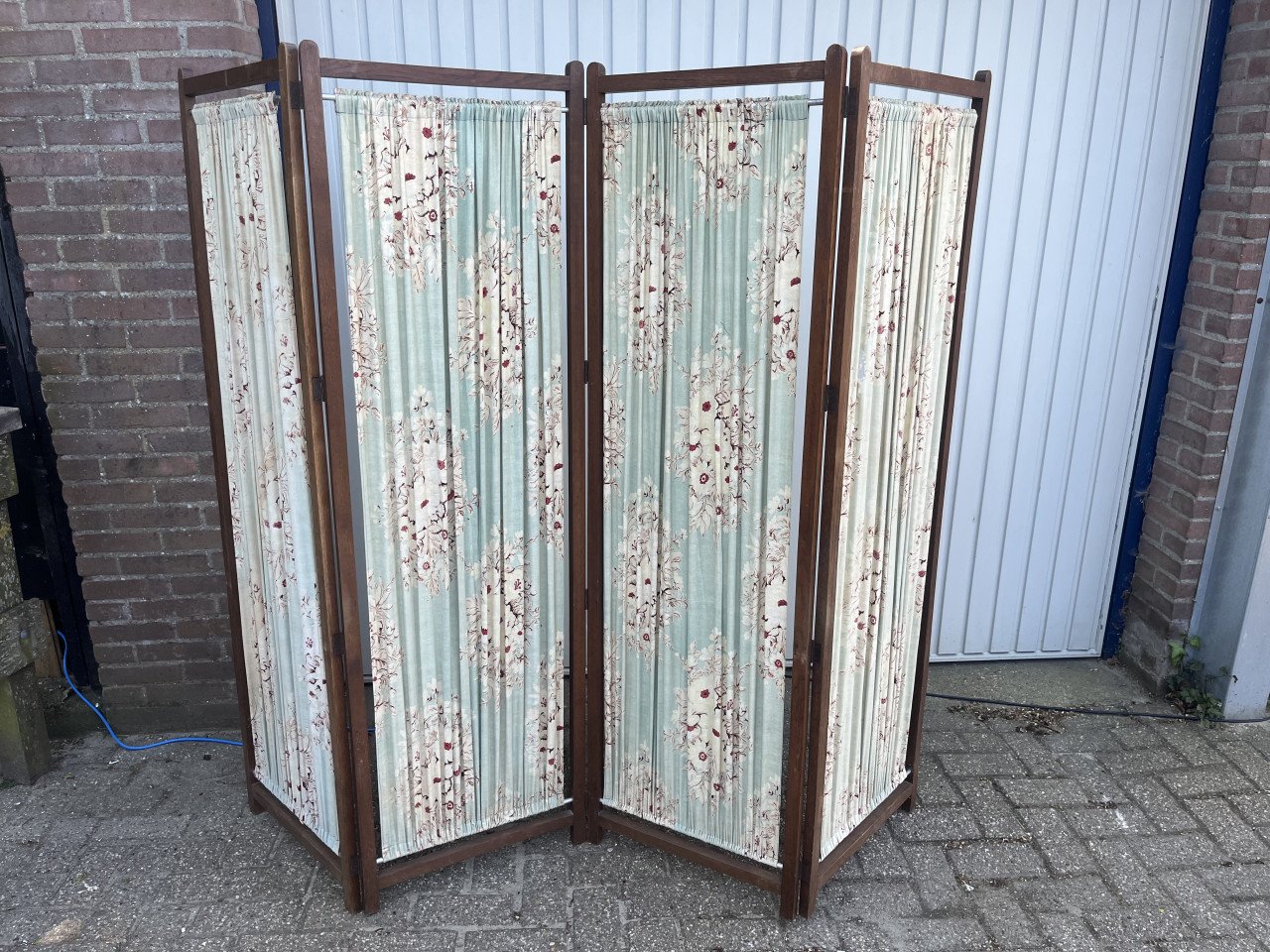 Kamerscherm, 4 panelen antiek