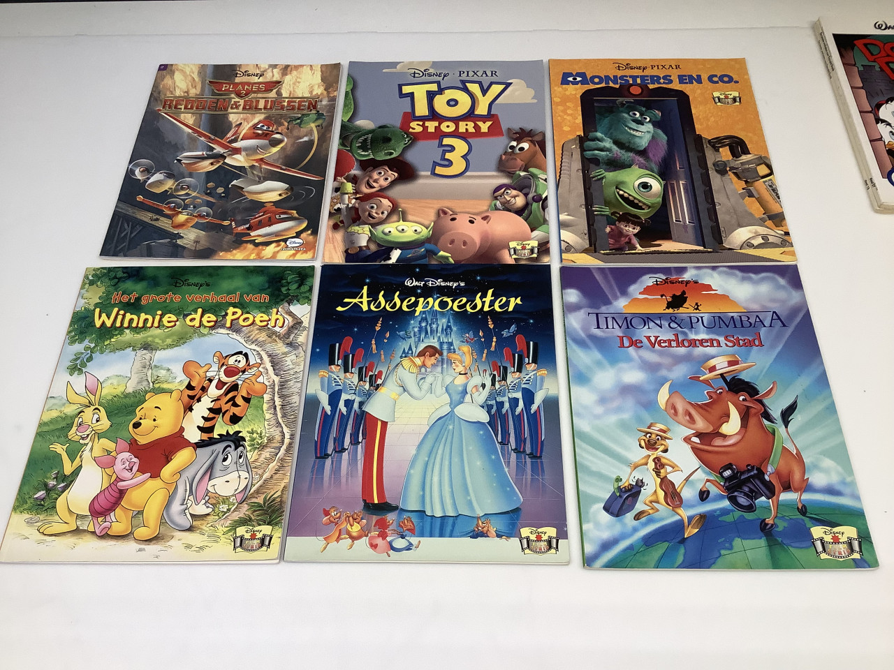 Donald Duck en Disney stripboeken, pockets.