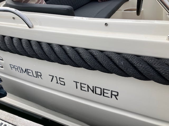 Hagelnieuwe Primeur 715 Tender met Honda 100Pk (2024)