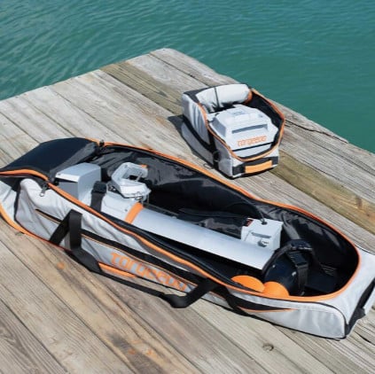 3-4 pk Torqeedo 1103 CS krachtige elektrische motor met tas