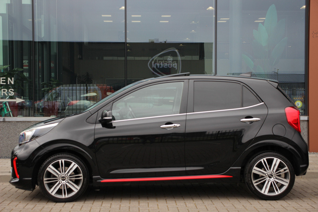 Kia Picanto 1.0 t-gdi gt-line | schuif/kanteldak | leder | applecarplay | b