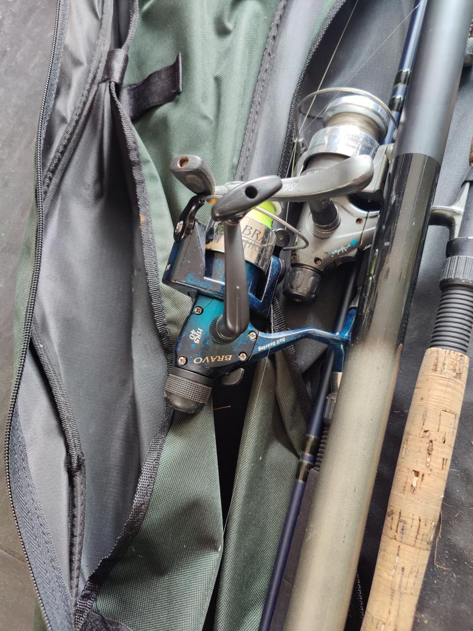 Visspullen met toebehoren