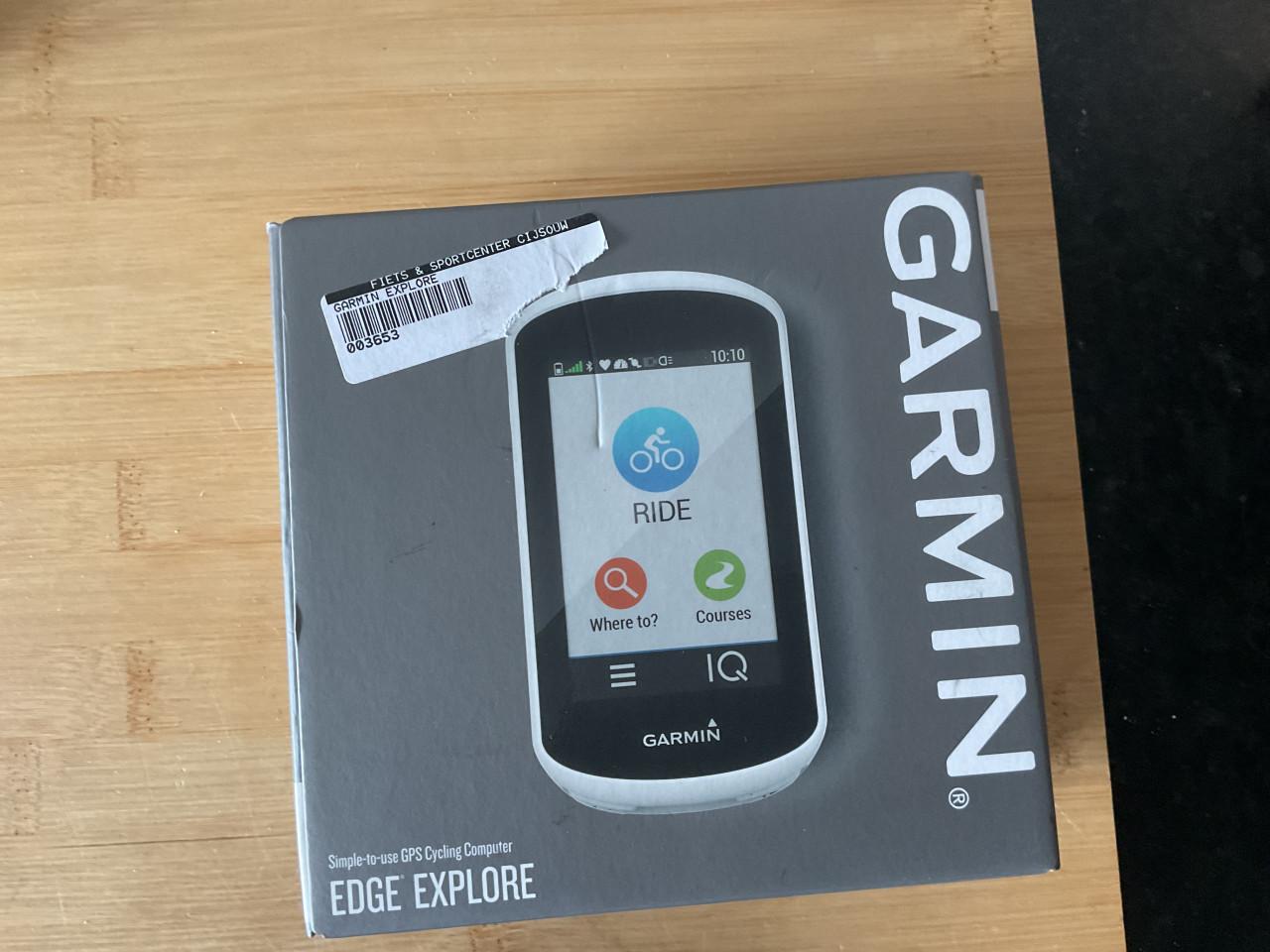 Garmin edge explore