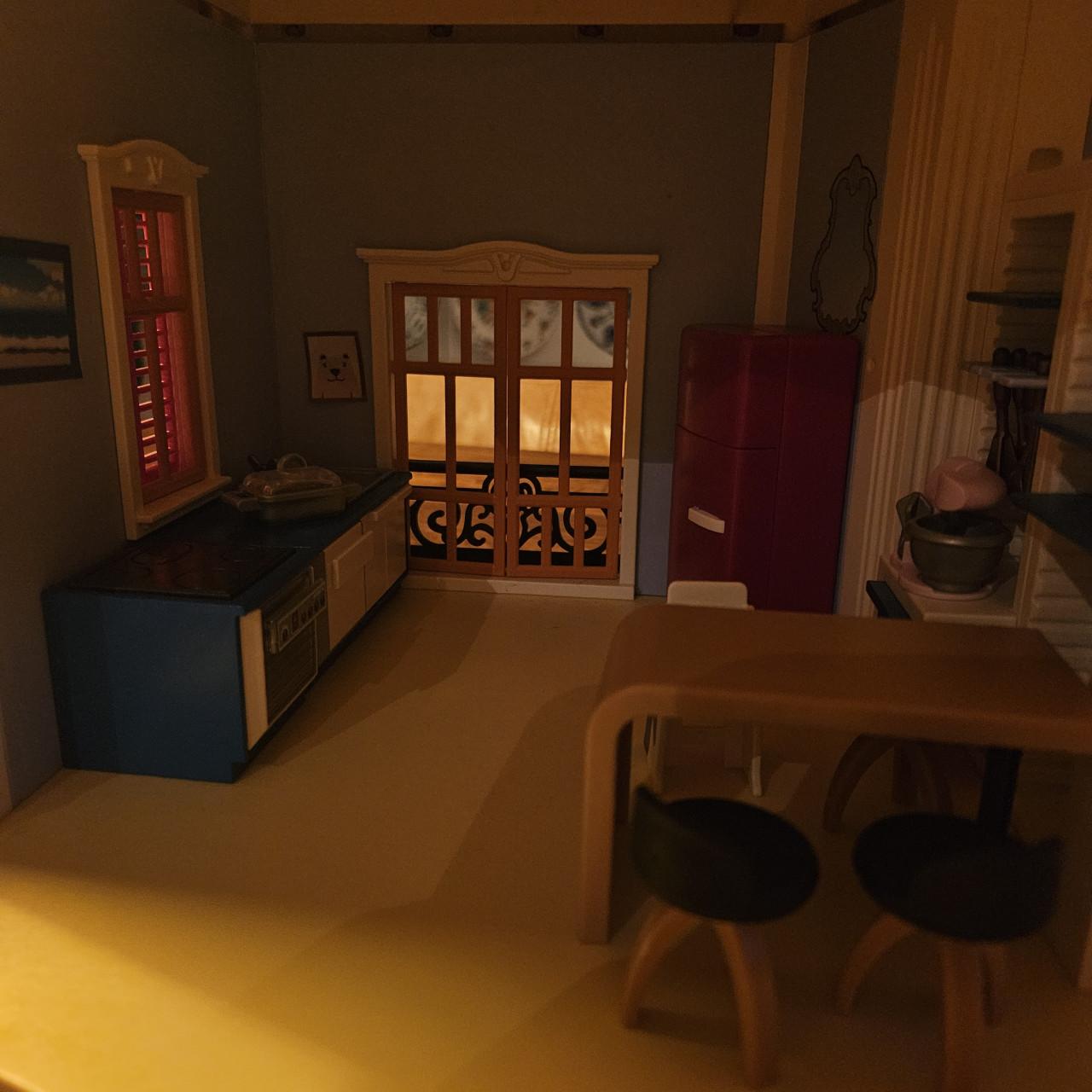 Poppenhuis volledig ingericht