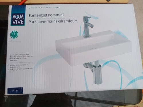 Fonteintje--nieuw in doos-helaas verkeerd gekocht
