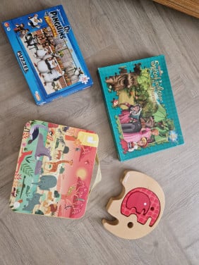 Diverse kinderpuzzels