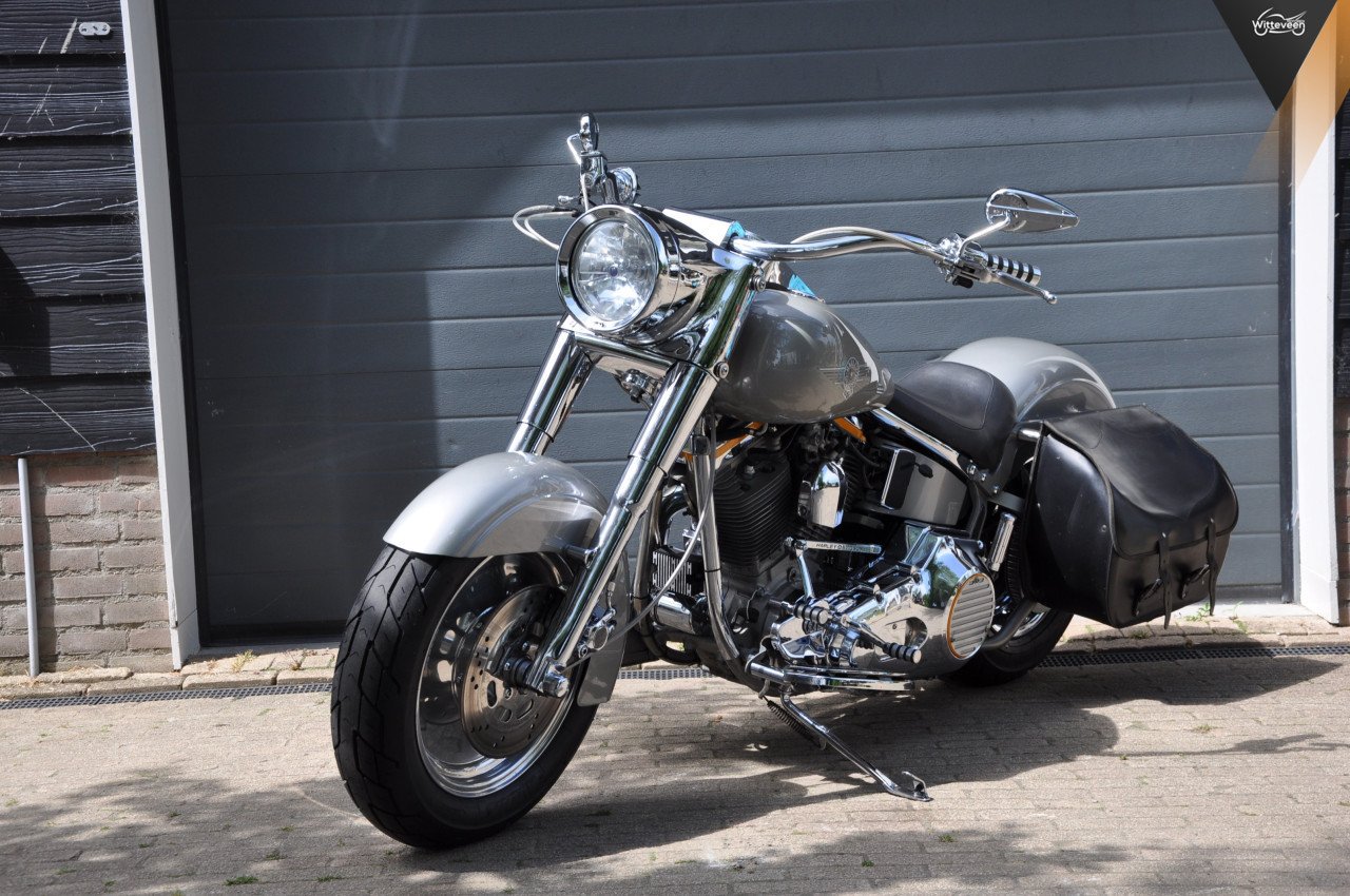 Harley-Davidson FLSTF Fatboy Grey Ghost special