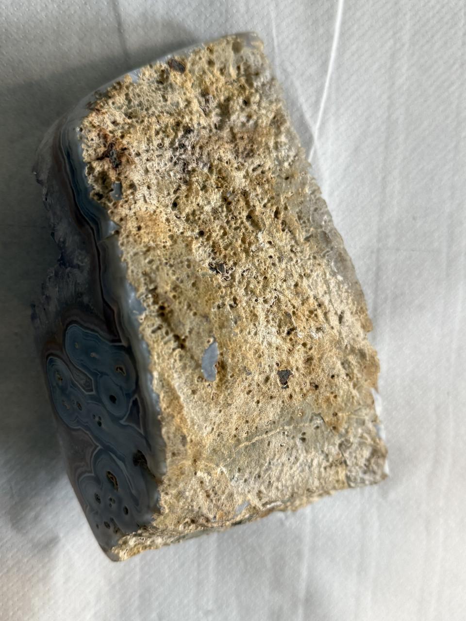 Mineralen: amethyst/agaat