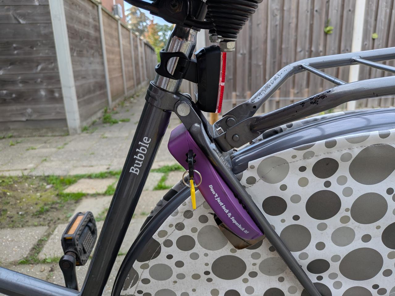 Goed werkende damesfiets met terugtraprem