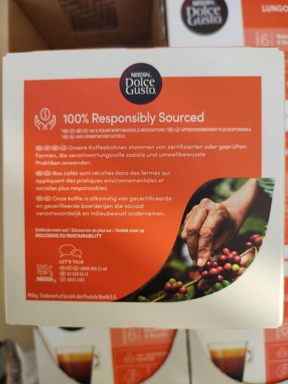 Dolce Gusto Nescafe cups. 6x 16 stuks. houdbaar tot 8-26