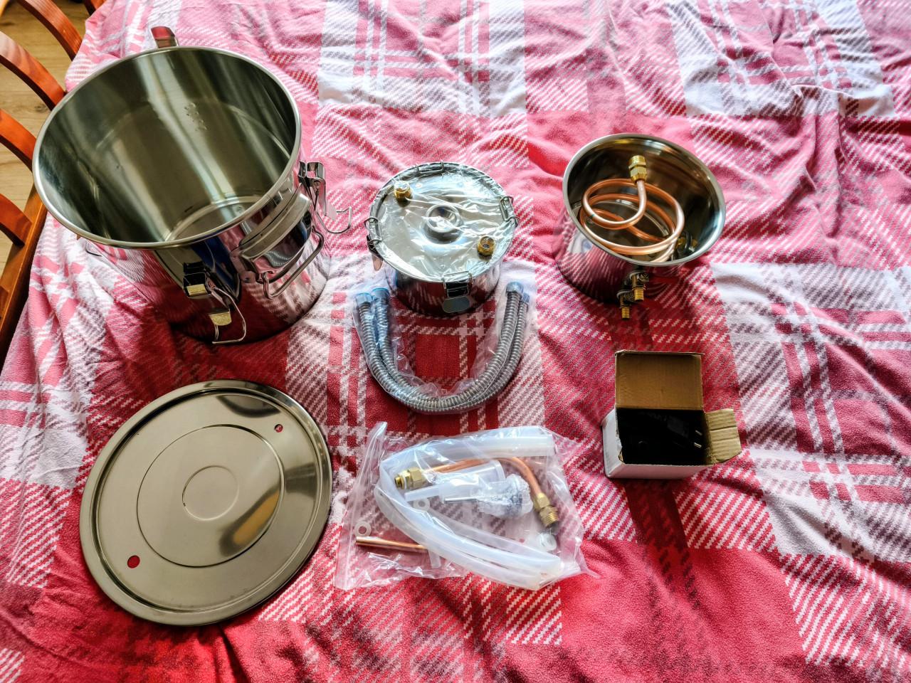 Te koop aangeboden complete Fermeteerset.