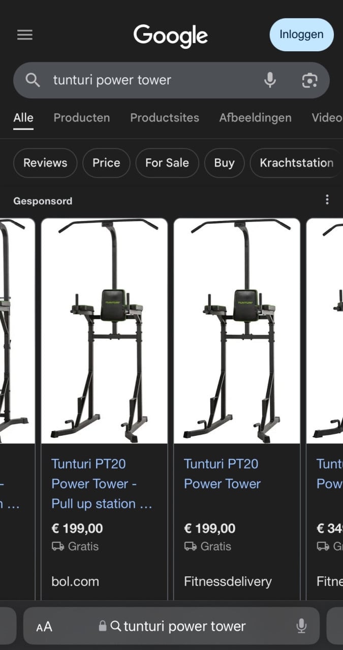 Tunturi power tower