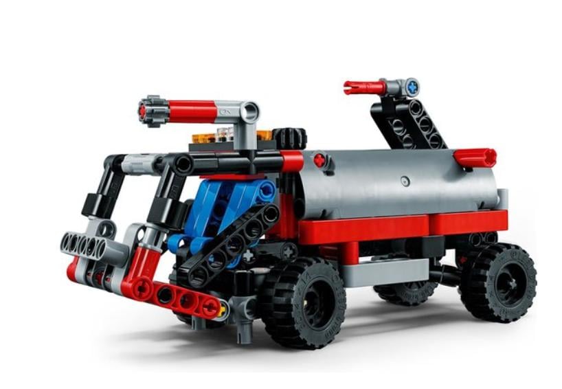 LEGO Technic 42084: Haaklader OF luchthaven brandweerwagen