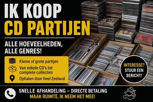 Gezocht: Complete CD-collecties en partijen – Heel Zeeland