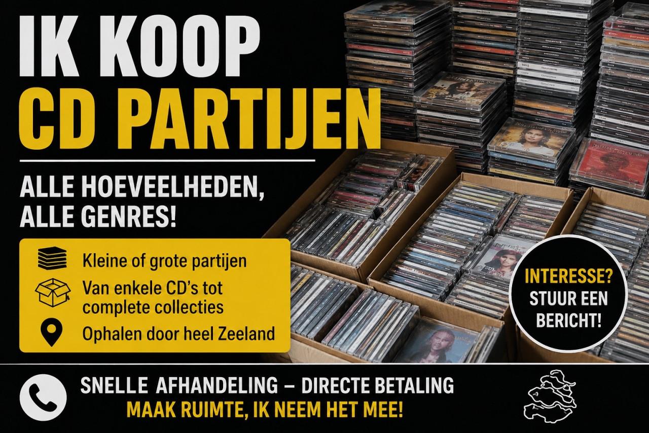 Gezocht: Complete CD-collecties en partijen – Heel Zeeland