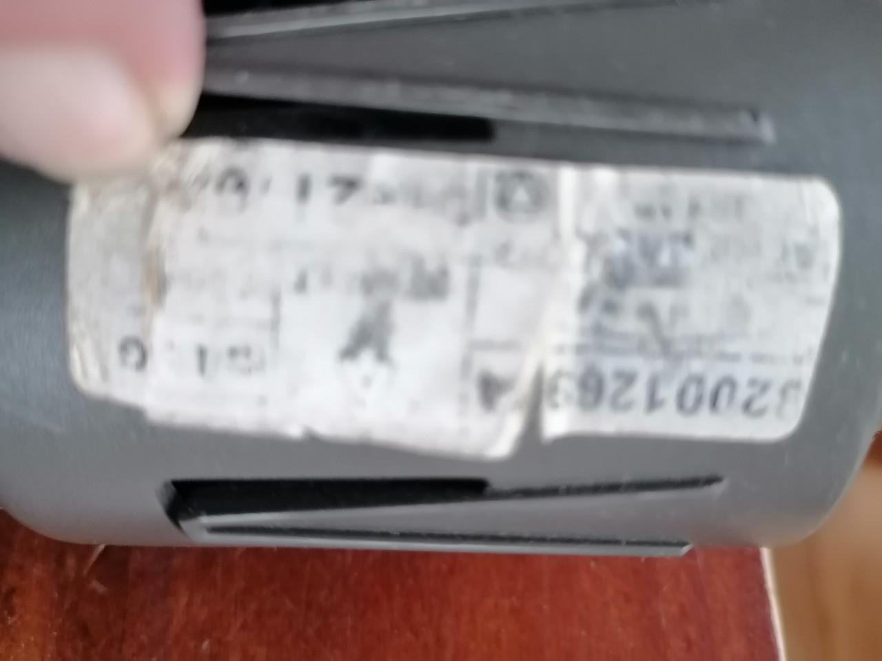 Afdekrolhoes bagageruimte Renault Espace 2004