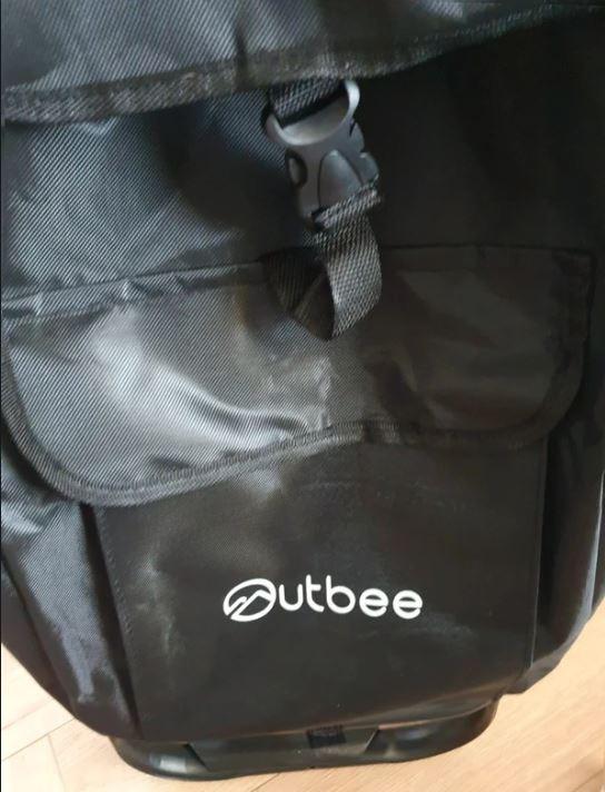 Outbee boodschappentrolley zwart • Opvouwbaar met wielen • nieuw